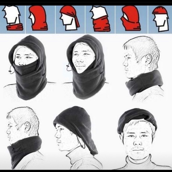 ✅ Gray ski mask / face mask - Picture 2 of 9